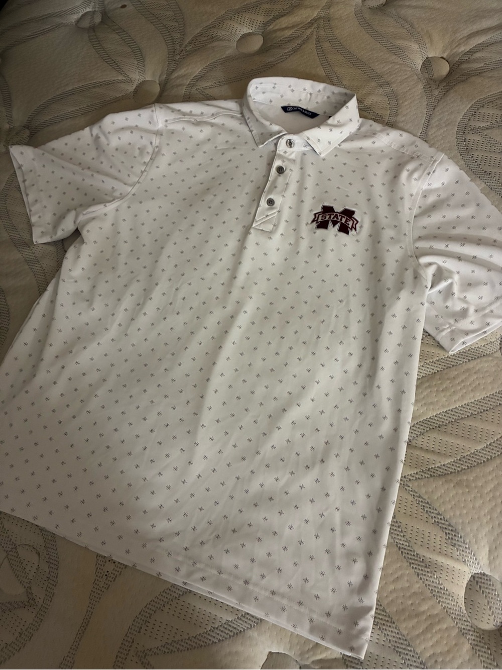 Mississippi State Polo Shirt Size Large